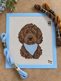 Custom Pet Needlepoint Canvas