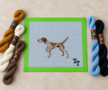 Bird Dog Needlepoint Canvas