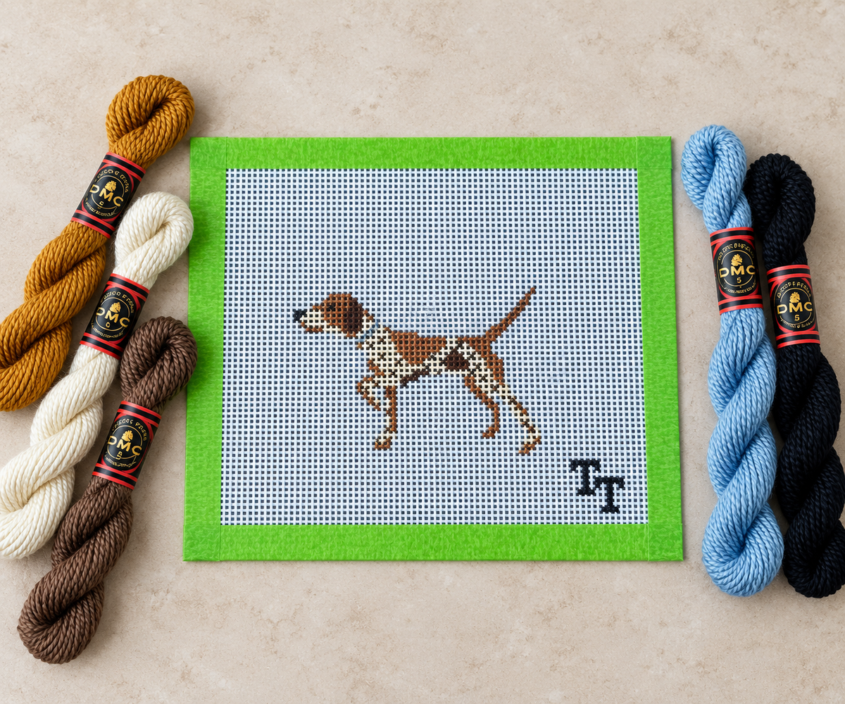 Bird Dog Needlepoint Canvas