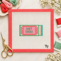 Sh*t Show Matchbox Needlepoint